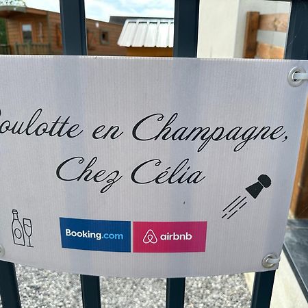 Chez Celia, Roulotte En Champagne Villa Fleury-la-Riviere Buitenkant foto